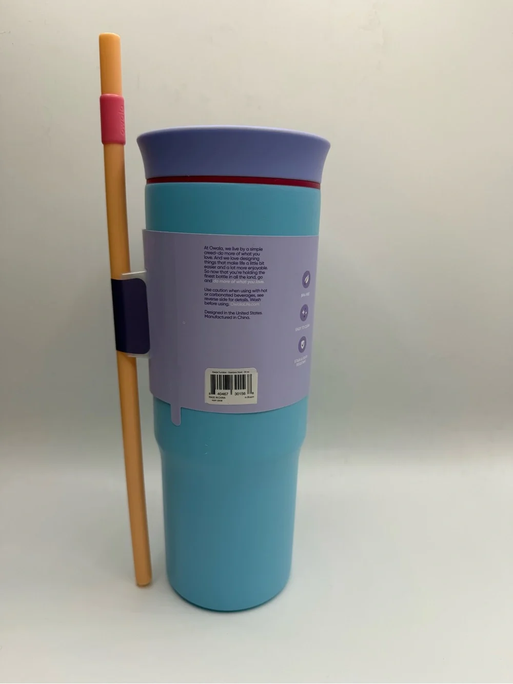 Owala 24 oz Stainless Steel Tumbler In Bloom NWT
